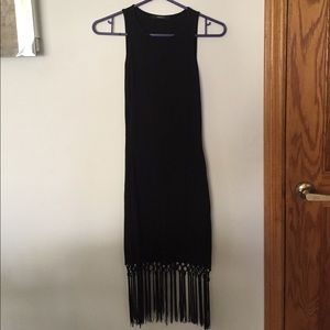 Tassel Trim Dress